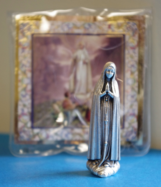 Our Lady of Fatima Pocket Statue